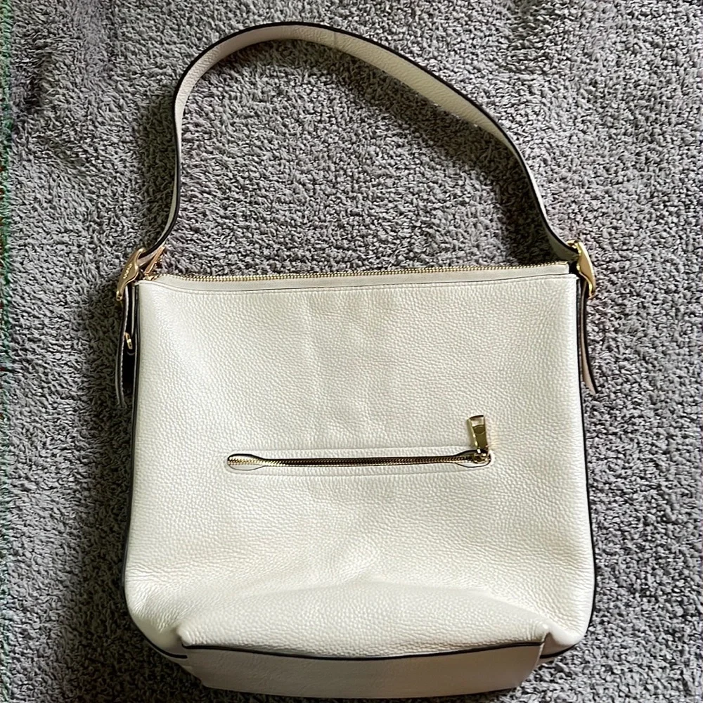 Coach leather shoulder purse